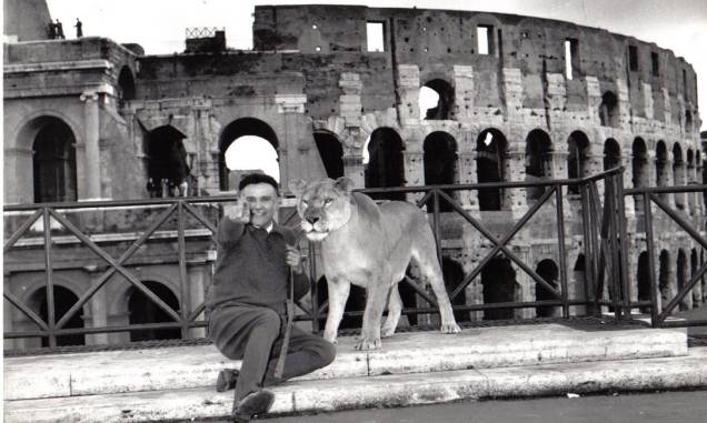 Orfei, em Roma: artista italiano se instalou no Brasil no fim dos anos 60