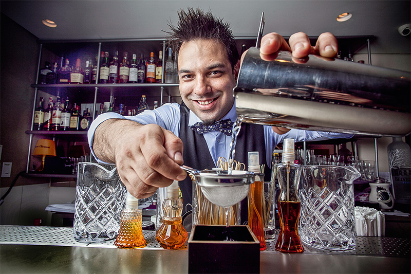 marcelo vasconcellos bartender do Le Bilboquet