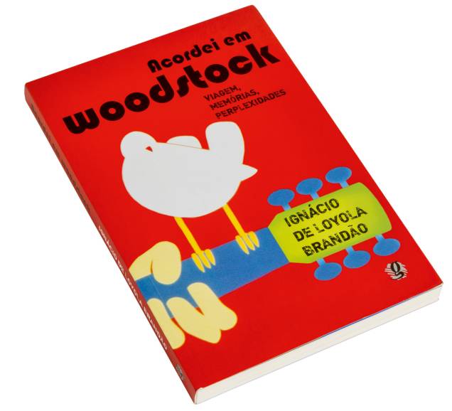 Livro Acordei em Woodstock, de Ignácio de Loyola Brandão
