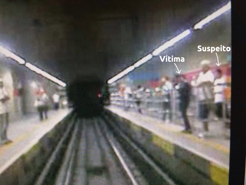 Metro Sé- acidente