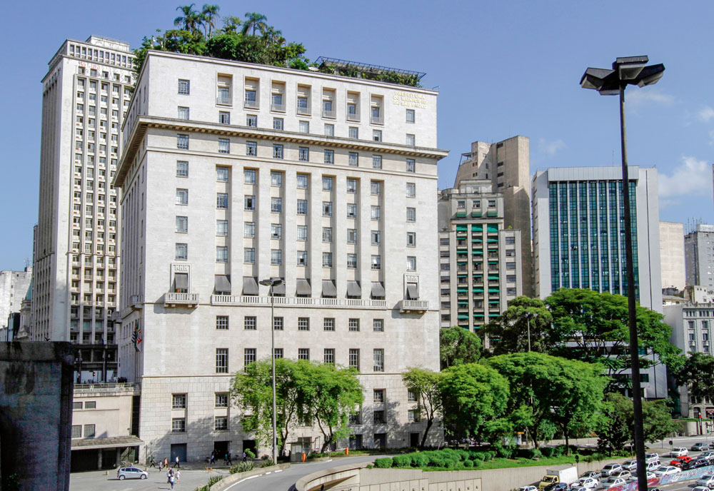 Imagem mostra Edifício Matarazzo, sede da prefeitura de São Paulo