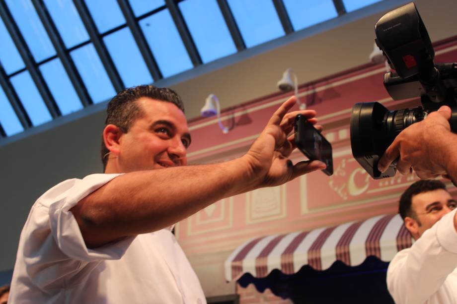 Buddy Valastro ligou para sua esposa no palco