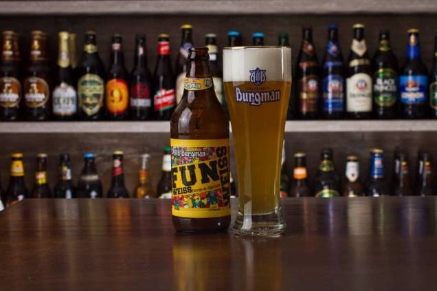 Da carta de cervejas: a Fun Weiss Burgman, produzida em Sorocaba