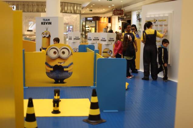 Espaço dos Minions no Pátio Higienópolis