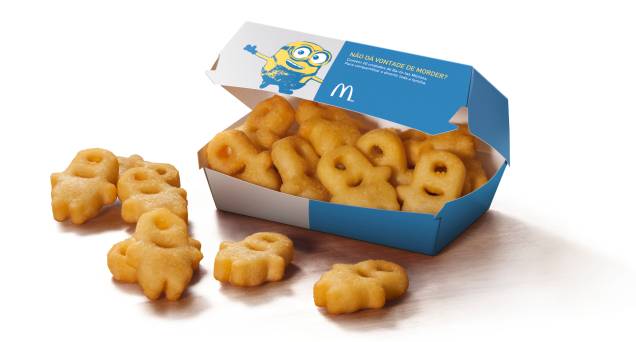	Batatas em formato de Minion são novidade da McCain para o McDonalds 
