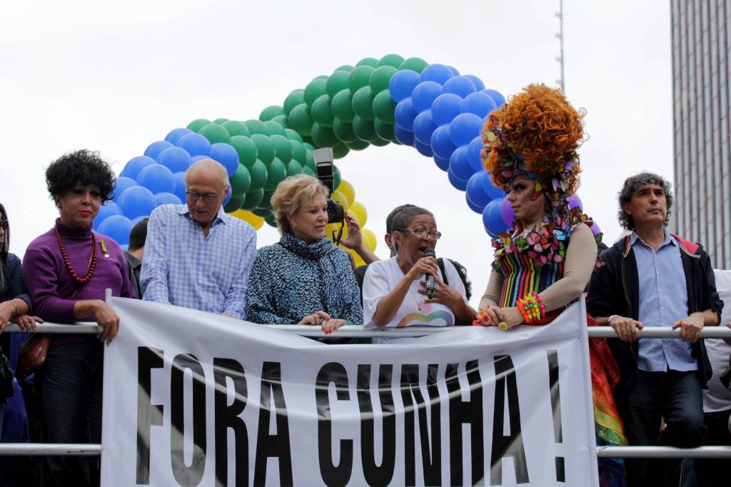 Parada Gay Eduardo e Marta Suplicy