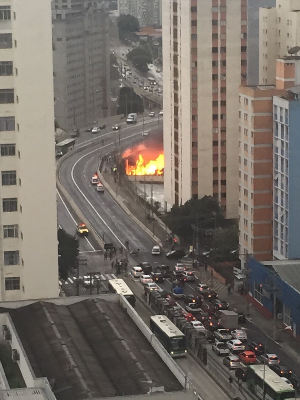 Incêndio Favela do Moinho