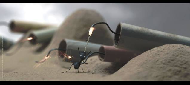 Minúsculos: batalha entre duas tribos de formigas