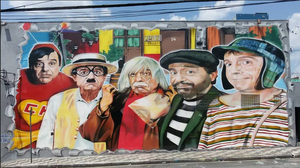 Mural Grafite Chaves