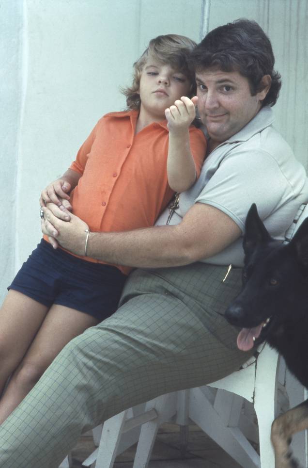 Jô Soares com o filho Rafael na década de 70
