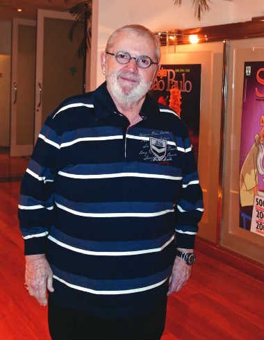 O apresentador teve uma infecção pulmonar