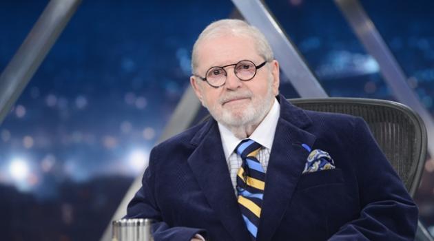 Jô Soares durante gravação do programa