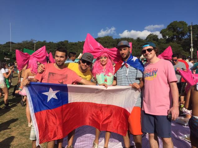 Latinos têm grande presença no festival