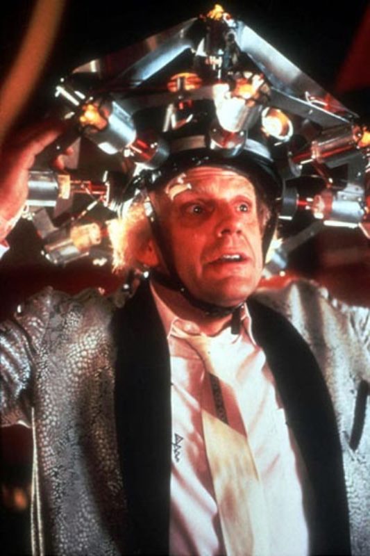 De Volta para o Futuro 2: Christopher Lloyd, como o cientista Doc Brown