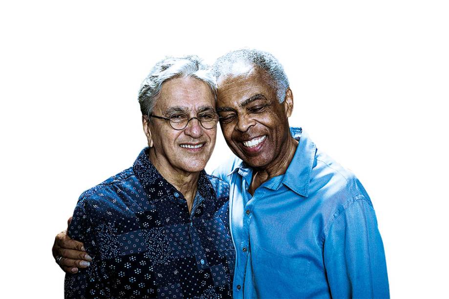 Caetano Veloso e Gilberto Gil se apresentam no Citibank Hall