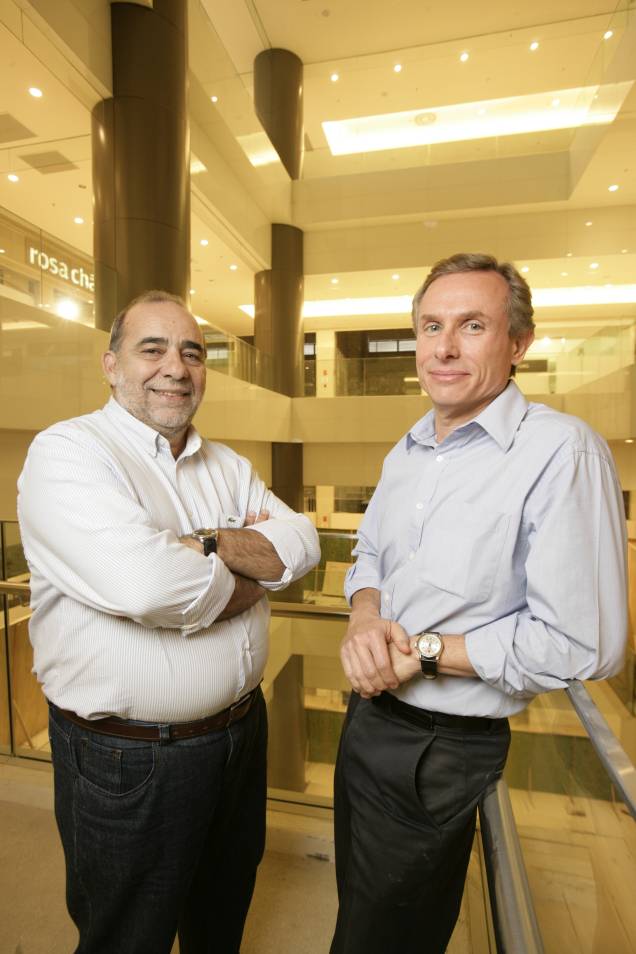 O diretor de shopping centers, José Roberto Voso, e o diretor de desenvolvimento, Hilton Rejman, da empresa CCP O diretor de shopping centers, José Roberto Voso, e o diretor de desenvolvimento, Hilton Rejman, da empresa CCP