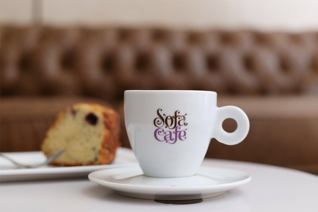 Sofá Café: capuccino