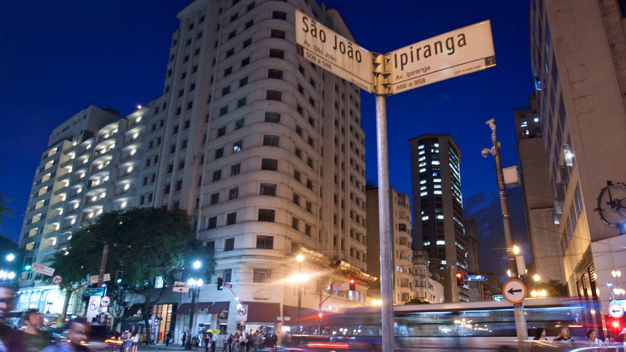Esquina Avenida Ipiranga São João Centro São Paulo