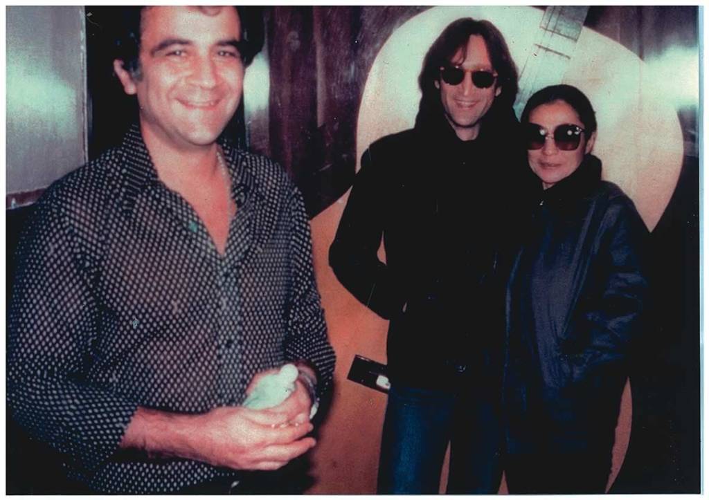Roy Cicala, John Lennon e Yoko Ono_2193
