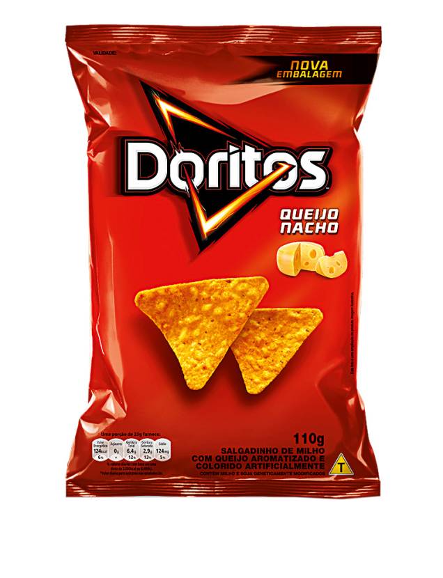 Salgadinhos Doritos (3º lugar): 1,2 milhão de visualizações