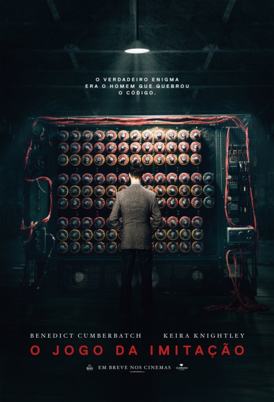 O Jogo da Imitação: pôster do filme O Jogo da Imitação: pôster do filme