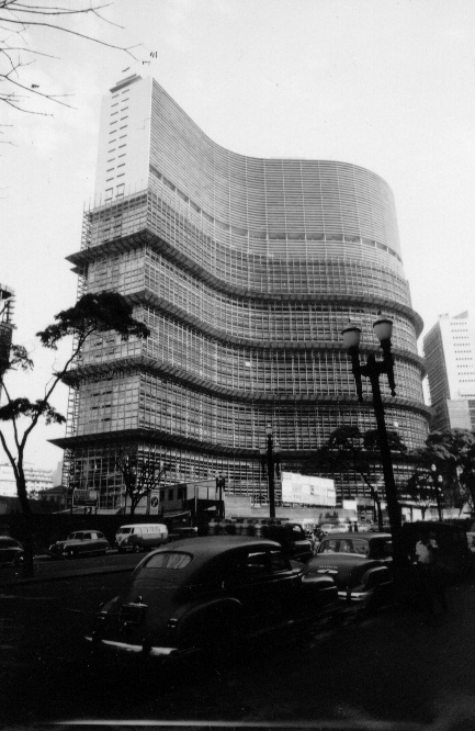 Copan: finalização do edifício na década de 1960 Copan: finalização do edifício na década de 1960