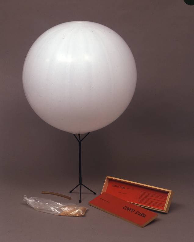 Balão que contém o sopro do artista Balão que contém o sopro do artista