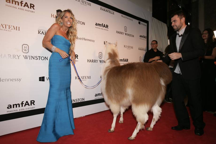 	Adriane Galisteu no baile da amfAR