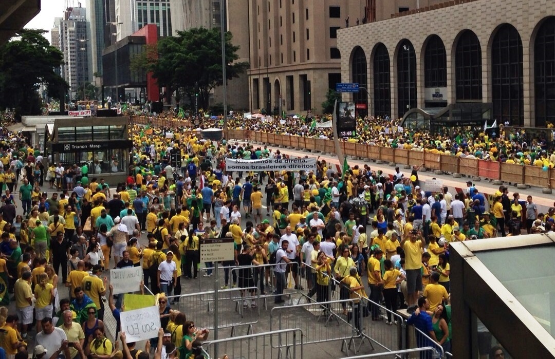 paulista manifestação impeachment 15 de março