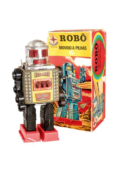 Robô da Estrela: popular nos anos 70, o exemplar conservado não sai por menos de 1 500 reais