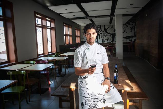 Rodrigo Oliveira, do Mocotó: oferece aula gastronômica de tapiocas doces e salgadas e jantar exclusivo preparado por ele na sexta (10), às 19h30