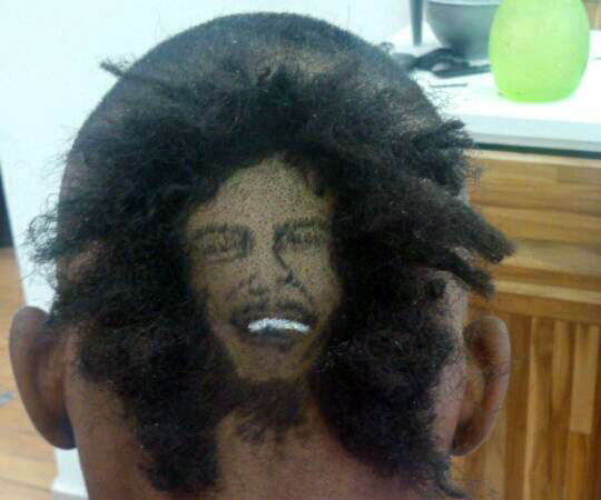 Imagem do músico Bob Marley criada por Nariko Imagem do músico Bob Marley criada por Nariko