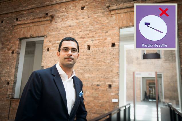 Vicelli, da Pinacoteca e o aviso de proibição: política adotada desde o ano passado Vicelli, da Pinacoteca e o aviso de proibição: política adotada desde o ano passado
