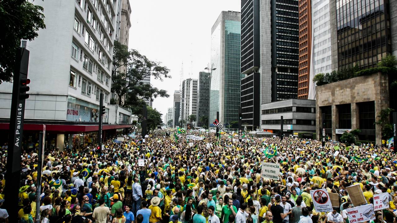 Manifestação contra Dilma - 15 de março