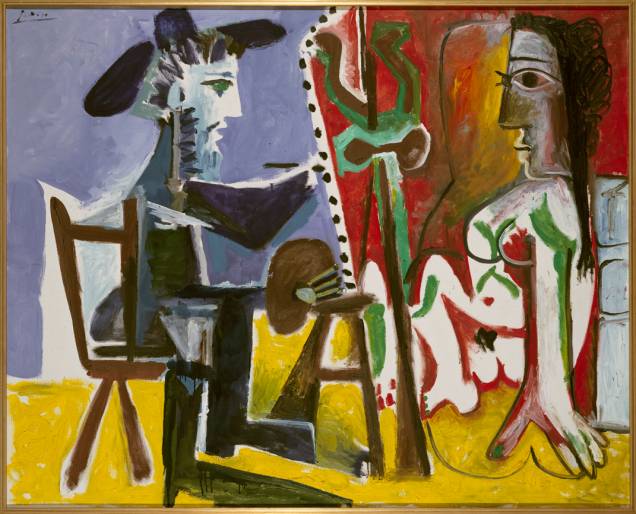 O Pintor e a Modelo (1963), de Pablo Picasso