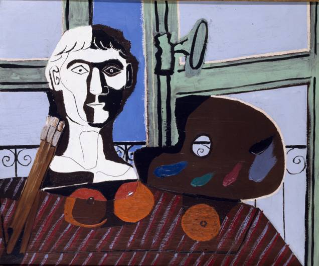 Busto e Paleta (1925), de Pablo Picasso