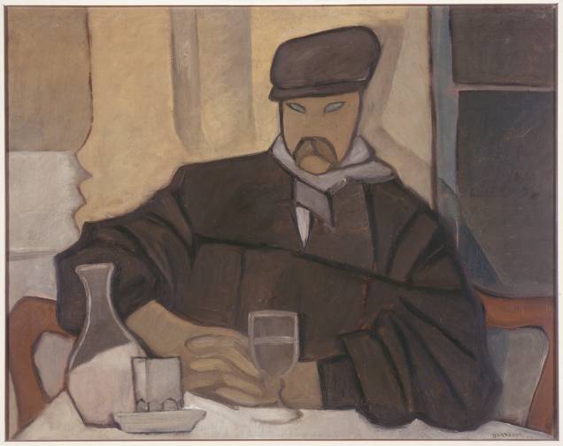 Homem no Café (Atocha), de Rafael Barradas (1923)