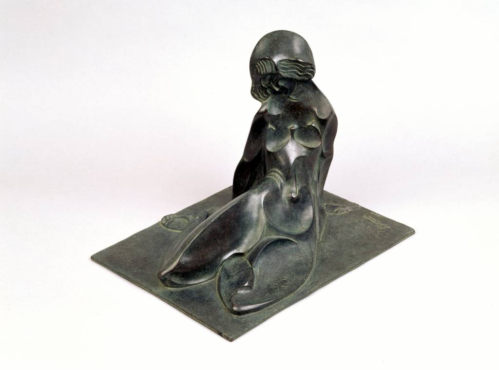 Mulher Oca em Repouso (1922), de Pablo Gargallo Catal&aacute;n