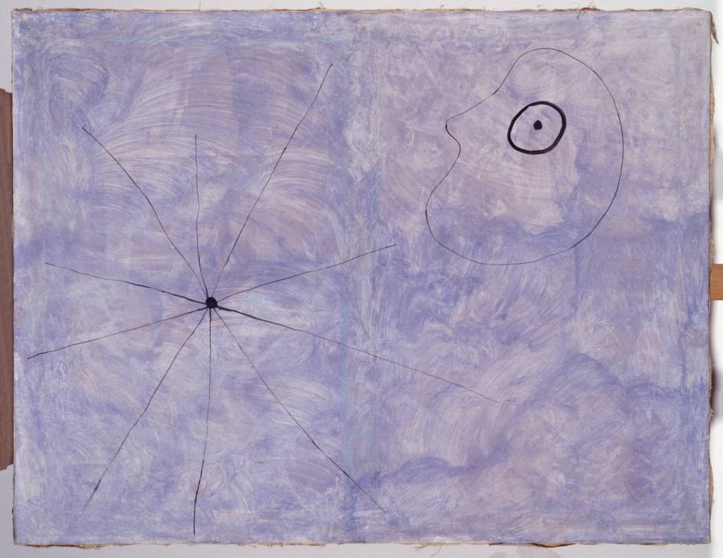 Pintura (Cabe&ccedil;a e Aranha), de Joan Mir&oacute; (1925)