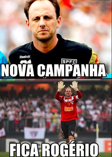 Falha de Rogério Ceni no clássico contra o Palmeiras virou piada nas redes sociais Falha de Rogério Ceni no clássico contra o Palmeiras virou piada nas redes sociais