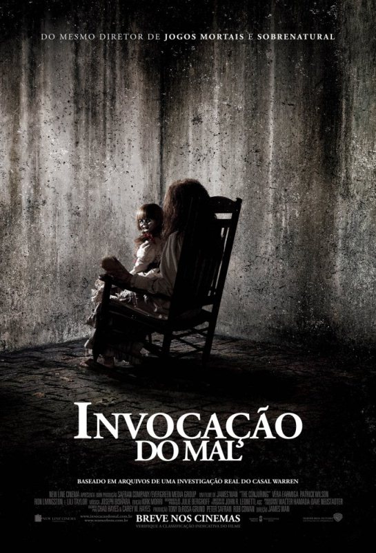 Invocação do Mal: pôster do filme