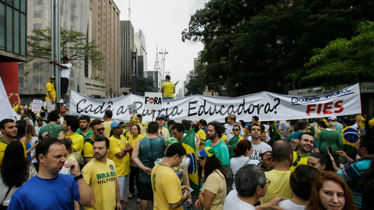 Manifestação contra Dilma - 15 de março