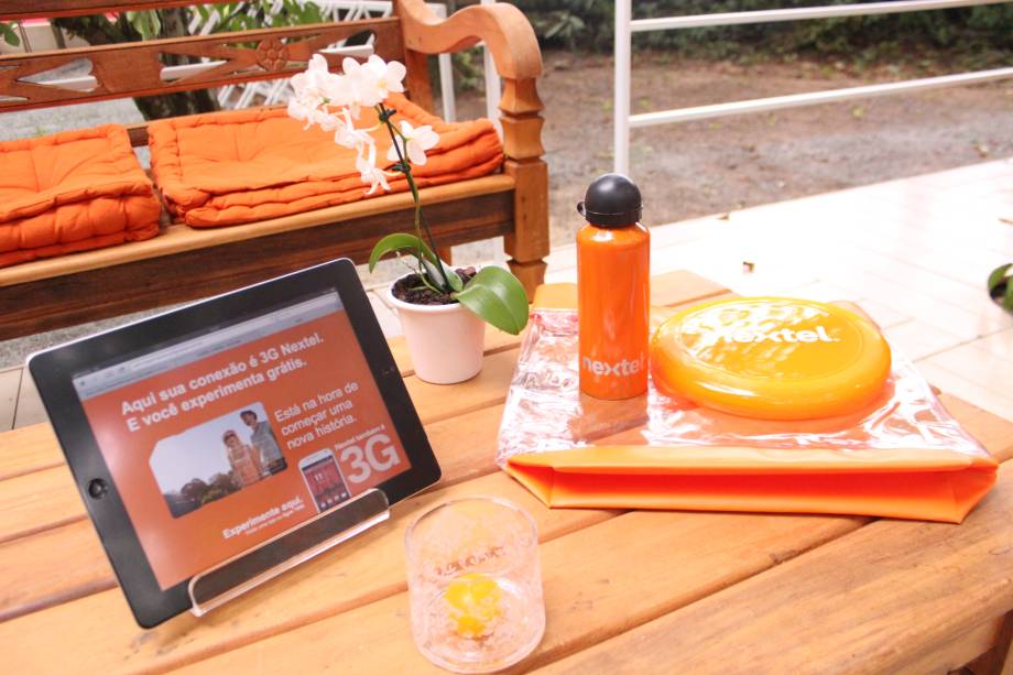 Espaço Nextel e distribuição de presentes
