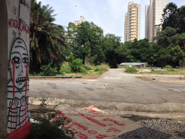 Parque Augusta: após reintegração, espaço acumula entulho