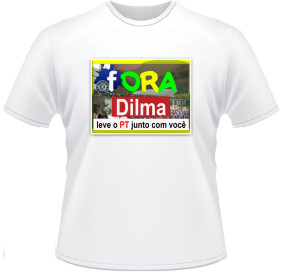 Fora Dilma: uma das mais vendidas