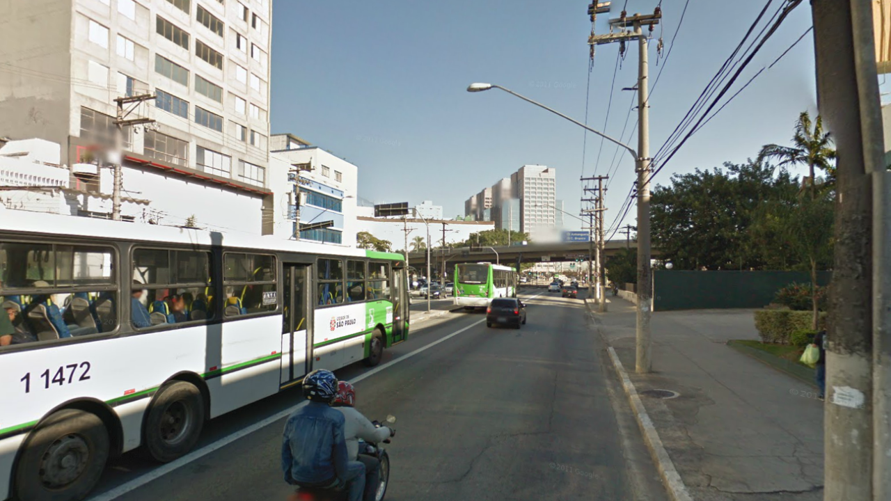 Faixa Ônibus - Avenida Francisco Matarazzo - Trânsito