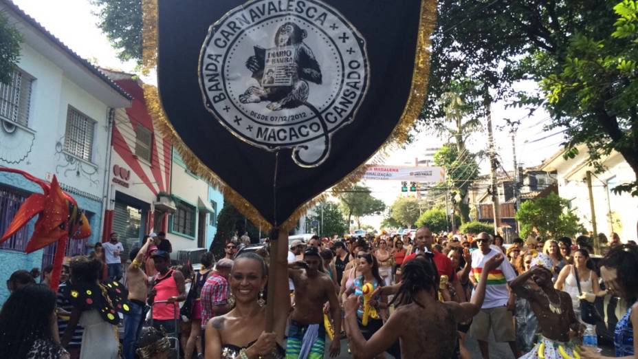 	Bandeira da&nbsp;Banda Carnavalesca Macaco Cansado