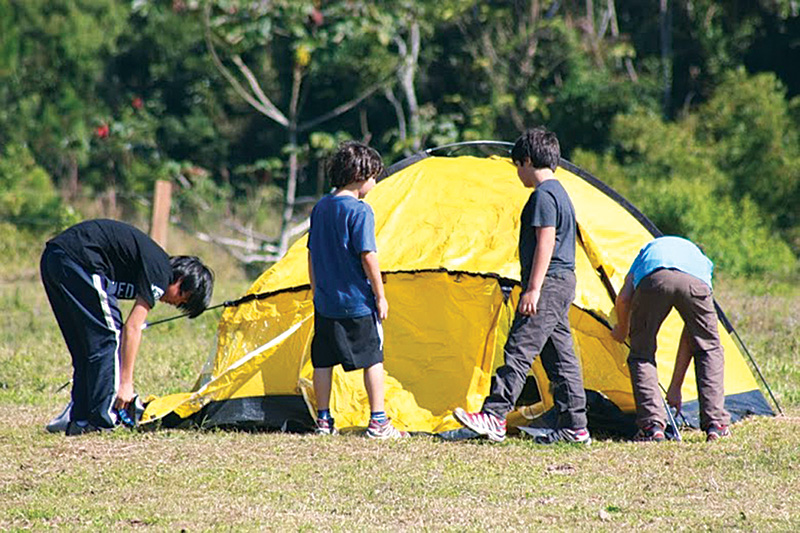 go outside 2353 acampamento