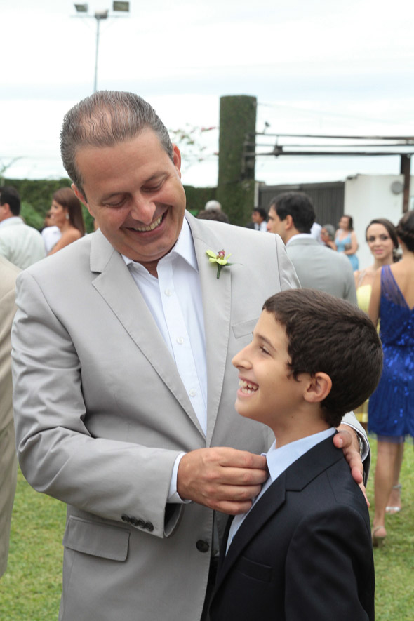 	Eduardo Campos com o filho José