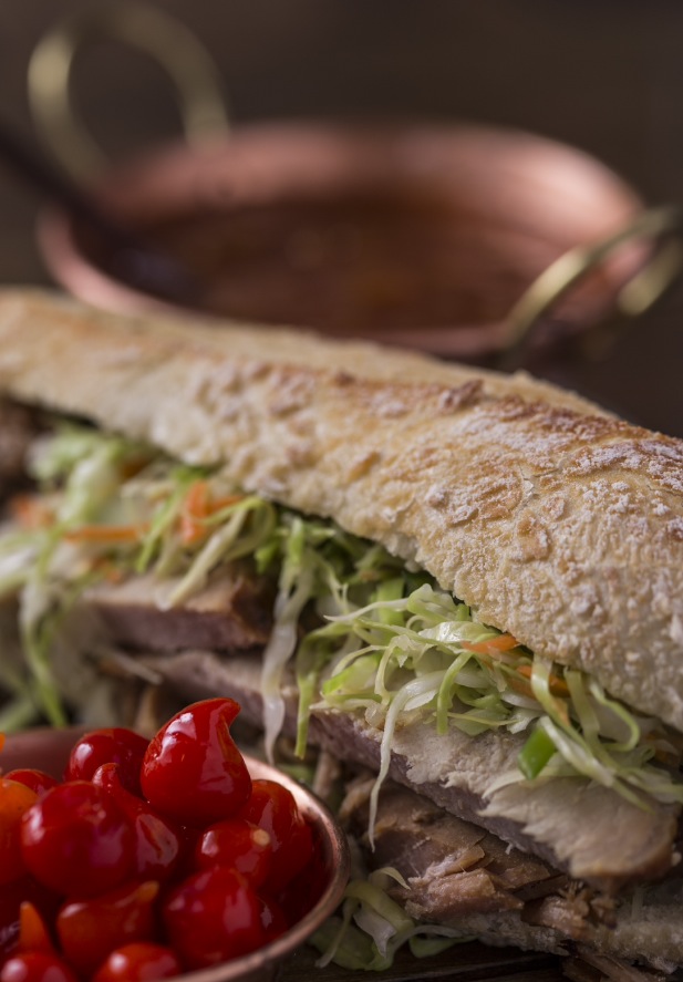 Restaurante Dona Lucinha: sanduíche de pernil